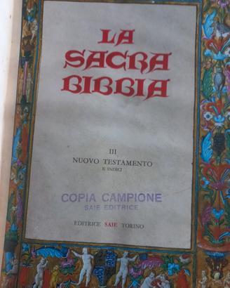 La sacra bibbia, rara Volume 3