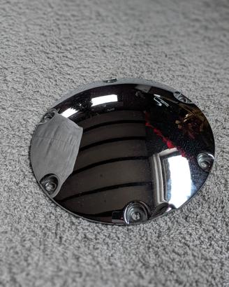 Coperchio accesso frizione cromato harley davidson