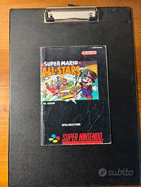 Manuale originale Super Mario All Stars