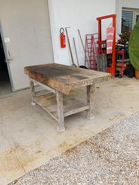 Banco da lavoro in legno