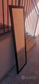 Specchio nero altezza 157 cm
