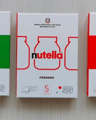 Monete Nutella Verde Bianco Rosso