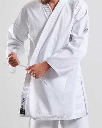 Kimono adulto karate 100 bianco