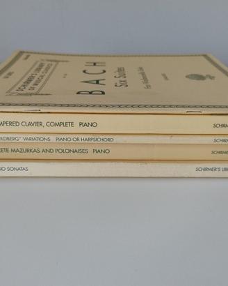 Lotto Spartiti Musicali [ed. Schirmer]