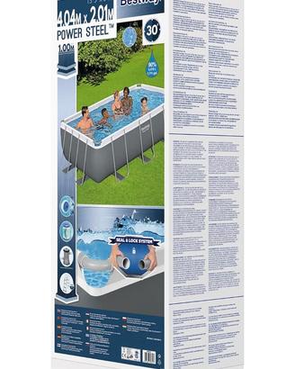Piscina Bestway Power Steel 4,04 × 2,01 × 1,00 m