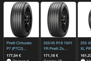 Gomne estive Pirelli
