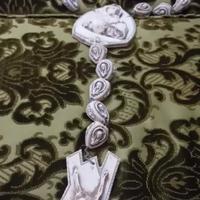 rosario antico in porcellana 