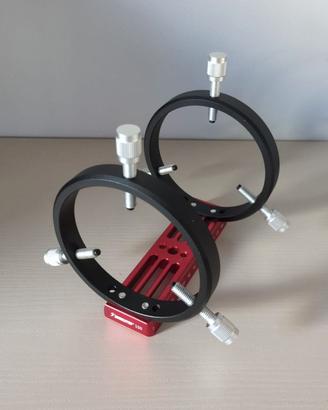 Anelli da 105mm e barra vixen 150mm (set completo)