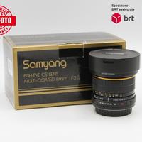 Samyang 8 F3.5 Fisheye CS (Canon)