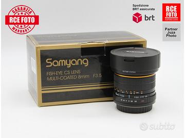 Samyang 8 F3.5 Fisheye CS (Canon)