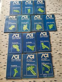 Carte Stradali ACI  anni 60/70