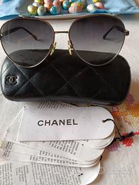 occhiali da sole Chanel perfetti nella loro custod