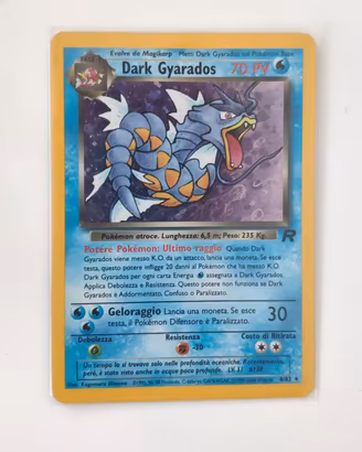 Pokémon Dark Gyarados Holo 8/82 Team Rocket IT
