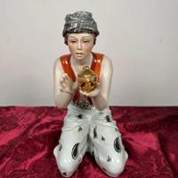 statuina ALADINO vintage in porcellana da collezio