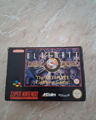 Ultimate Mortal Kombat 3 SNES Super Nintendo PAL E