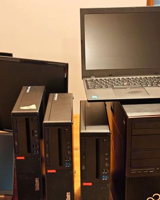 Lotto PC Notebook i5 i7 Monitor e RAM DDR4