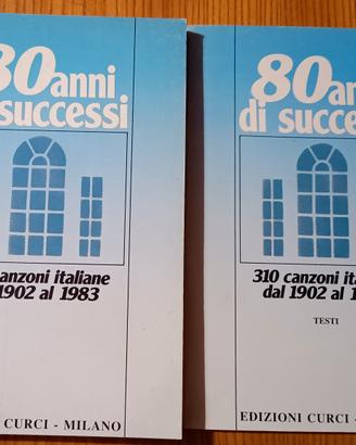 Spartito nuovo "80 anni di successi" - 310 canzoni