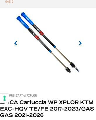 Cartucce WP Lainer HUSQVARNA/ktm/gasgas