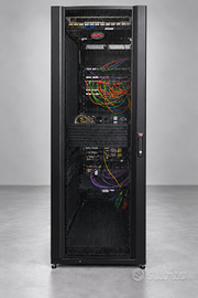 7 Armadi rack APC 42U con 2 PDU e patch panel