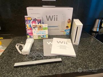 Nintendo Wii Family Edition bianca