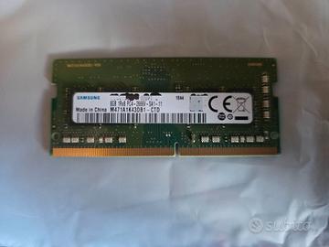 SO-DIMM DDR4 SAMSUNG 8 GB 2666 MHZ M471A1K43DB1-CT