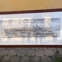 Quadro con la rappresentazione di Torino