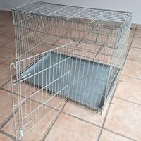 Gabbia richiudibile per auto - cane taglia media