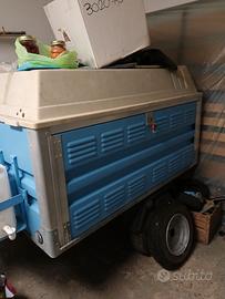 Carrello per trasporto cani