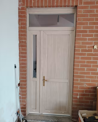 portoncino in pvc 