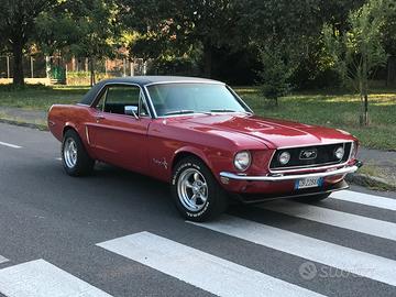 Mustang Coupè 1968 V8, iscritta ASI