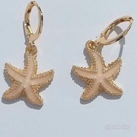Orecchini a forma di stella marina