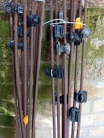 Paletti per recinto elettrico in ferro