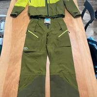 Tuta Ortovox Giardian Shell Merino green moss