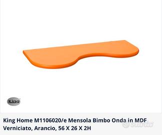 Mensola cameretta mod. Onda