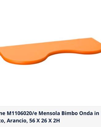 Mensola cameretta mod. Onda