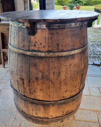 Botte in Legno Massello su Ruote