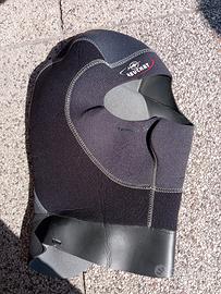 Cappuccio in neoprene subacquea 
