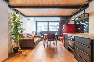 Loft bilocale completamente arredato