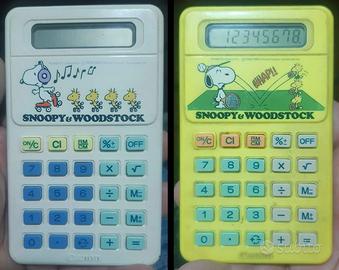 Calcolatrici Vintage Snoopy & Woodstock - Canon