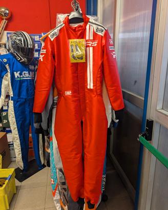 NUOVA Rarissima tuta kart OMP Ralf Schumacher 44