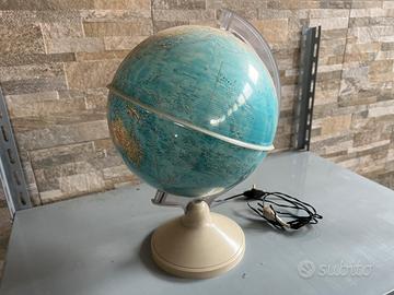 Mappamondo vintage funzionante