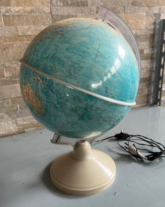 Mappamondo vintage funzionante