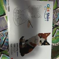 Gatto in mattoncini da montare