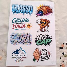 adesivi ,da tagliare a mano 
