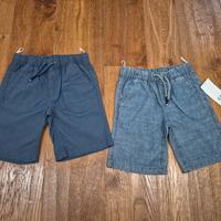 2 pantaloncini bambino 6 anni