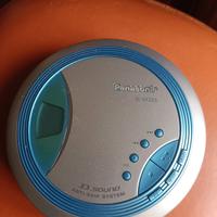 lettore CD portatile.