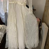 Vestito da sposa taglia 42 con guanti e sottogonna