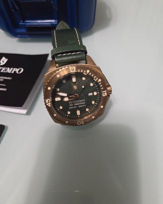Orologio Tecnotempo automatico bronzo 46 mm