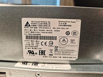 Alimentatore switching 250W x2