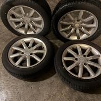 Ruote in lega complete per Smart 450